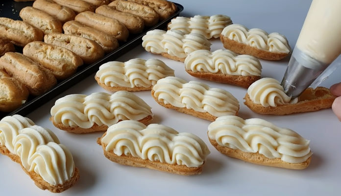 ekler-yapimi ekler, pastacı kreması tarifi